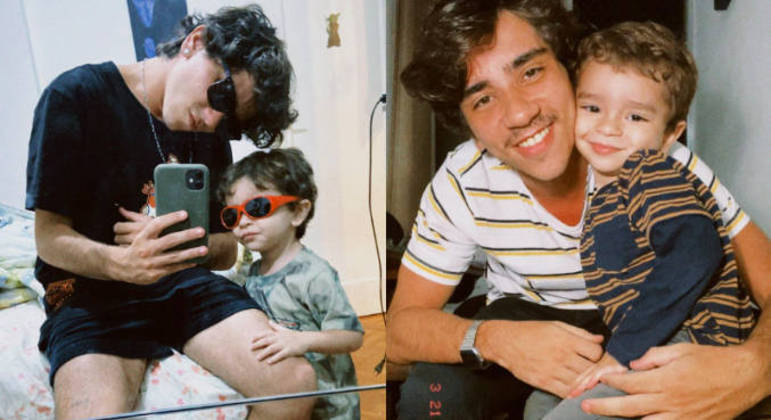 João Fernandes disse que Nicolas está cada dia mais parecido com a mãe