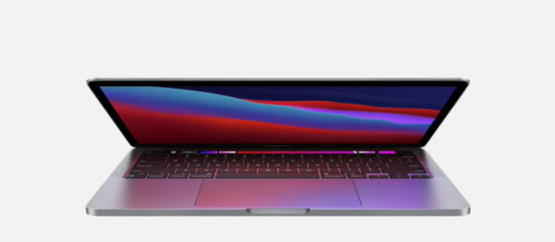 O novo MacBook Pro com o processador M1 desenvolvido pela Apple