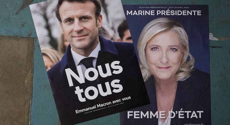 Le Pen foi derrotada por Macron em 2017