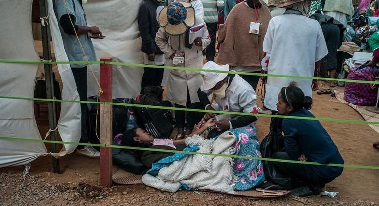 Agências da ONU alertam para aumento da desnutrição de crianças em Madagascar