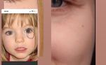 Madeleine McCann e jovem que diz ser a menina desaparecida