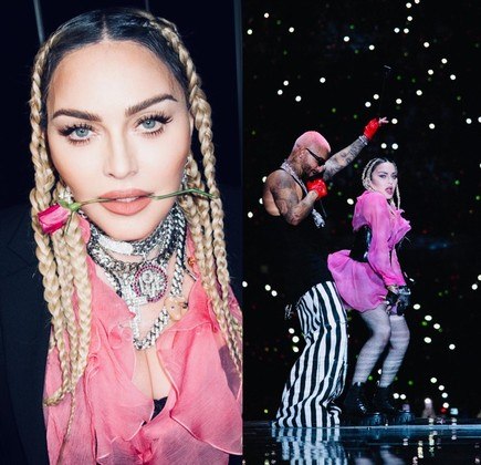 No último domingo (1º), Madonna compartilhou fotos do show que fez com Maluma em Medellín, na Colômbia, e usou emojis de fogo para definir como foi o clima da noite. Nos comentários, houve várias críticas. 