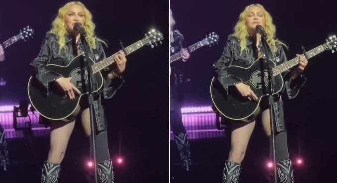 Madonna voltou aos palcos e mencionou problema de saúde que viveu
