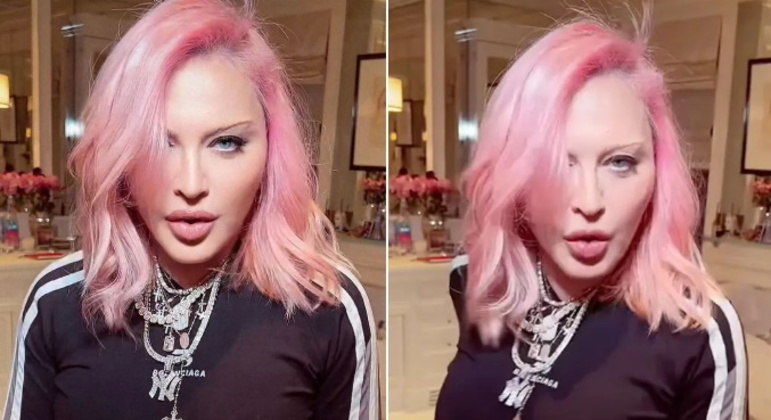MadonnaDurante toda a carreira, a diva sempre foi reconhecida pelos visuais cheios de estilo e personalidade. Atualmente com 64 anos, ela segue mostrando todo o lado fashionista. No ano passado, a artista ganhou elogios ao surgir com o cabelo em um tom de rosa 