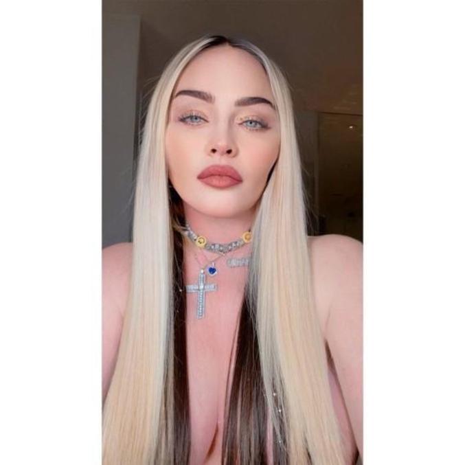 Madonna cada vez mais jovem nas redes