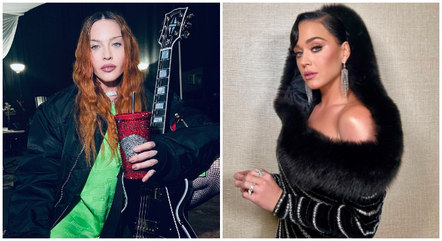Madonna estaria gravando parceria com Katy Perry