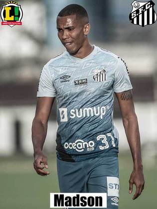 Madson: 4,5 - Partida bem abaixo do esperado para um lateral titular do Santos. Deu saudades do Pará. 