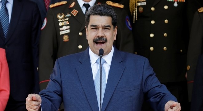 Maduro está sendo acusado de tráfico de drogas nos EUA