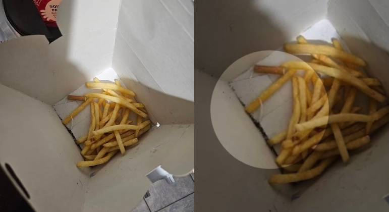 Mãe afirmou ter encontrado bituca de cigarro e cinzas na refeição que comprou para o filho