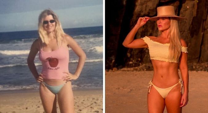 Mãe de Luísa Sonza comparou foto de 20 anos atrás com atual