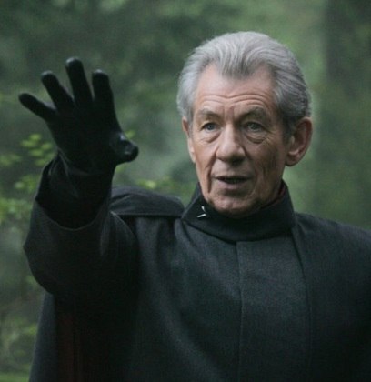 Magneto e o Senhor dos Anéis - Um dos grandes atores da sua época, Ian McKellen, foi o escolhido para ser Magneto, em X-Men, e o mago Gandalf, de O Senhor dos Anéis.