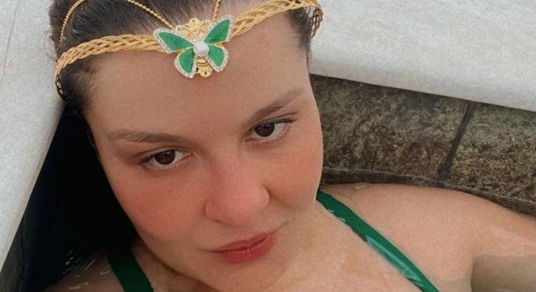 Foto publicada por Maiara nas redes sociais nesta quinta-feira (29)