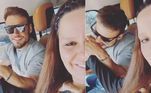Maiara e Matheus Gabriel curtem momento romântico