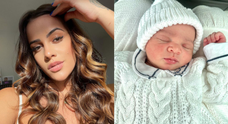 Maiára Quiderolly mostra fotos do filho com o jogador Jô
