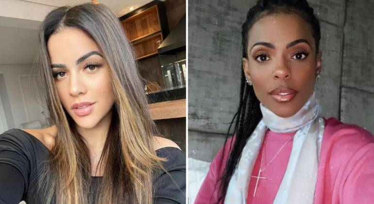 Maiára Quiderolly (à esquerda) e Claudia Santos