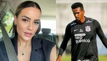 Ex-amante de Jô, Maiára Quiderolly relembra ameaça e conta que vai entrar na Justiça contra o jogador (Reprodução/Instagram e Rodrigo Coca/Agência Corinthians)