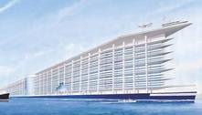 Cidade flutuante: maior navio do mundo terá 1,4 km e transportará até 100 mil pessoas 