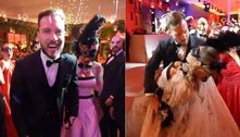 Após casamento secreto, Maíra Cardi dá baile de máscaras para os convidados