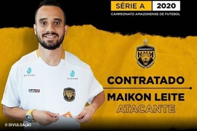 Mais um campeão da Libertadores em 2011, o atacante Maikon Leite acertou sua transferência para o Amazonas FC para esta temporada.