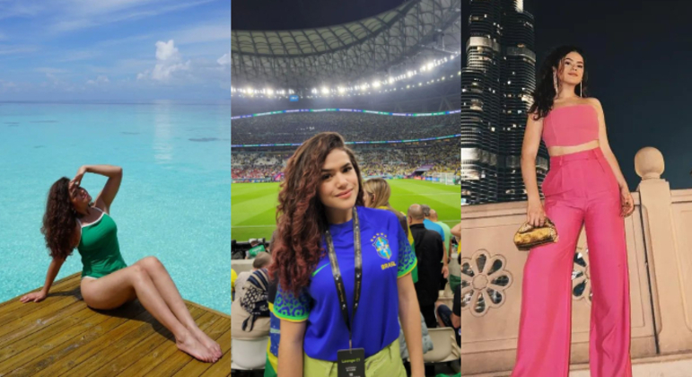 Maisa está viajando o mundo ao lado da família durante as férias. A atriz aproveitou uma viagem para Dubai, nos Emirados Árabes Unidos, e foi até o Catar apenas para ver os jogos do Brasil na Copa do Mundo. Como terceiro e último destino, ela chegou na última segunda-feira (5) às ilhas Maldivas e já publicou fotos e vídeos na casa superluxuosa em que está hospedada no local. Durante os passeios, ela se apaixonou no aeroporto, se vestiu de canarinho pistola e até pulou de paraquedas. Confira, a seguir, as aventuras da atriz durante a viagem ao redor do mundo