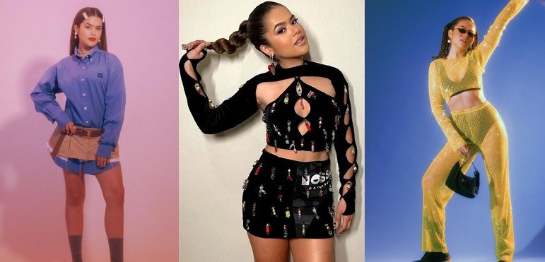 Quem vê as fotos de Maisa Silva no Instagram se depara com uma verdadeira fashionista. A apresentadora aposta em looks cheios de tendências - e posa bem blogueirinha para mostrá-los aos seus seguidores. As escolhas dela são ousadas - e por isso mesmo geram polêmica.  A seguir, confira alguns visuais icônicos da artista e inspire-se para montar suas combinações
