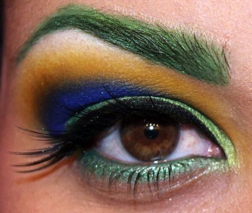 Copa do Mundo: 10 ideias de maquiagem para torcer pelo Brasil nos jogos