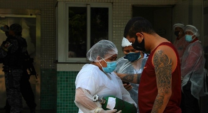 Manaus registrou escalada de casos com nova cepa do coronavírus