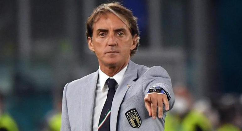 Roberto Mancini, o treinador da "Azzurra"