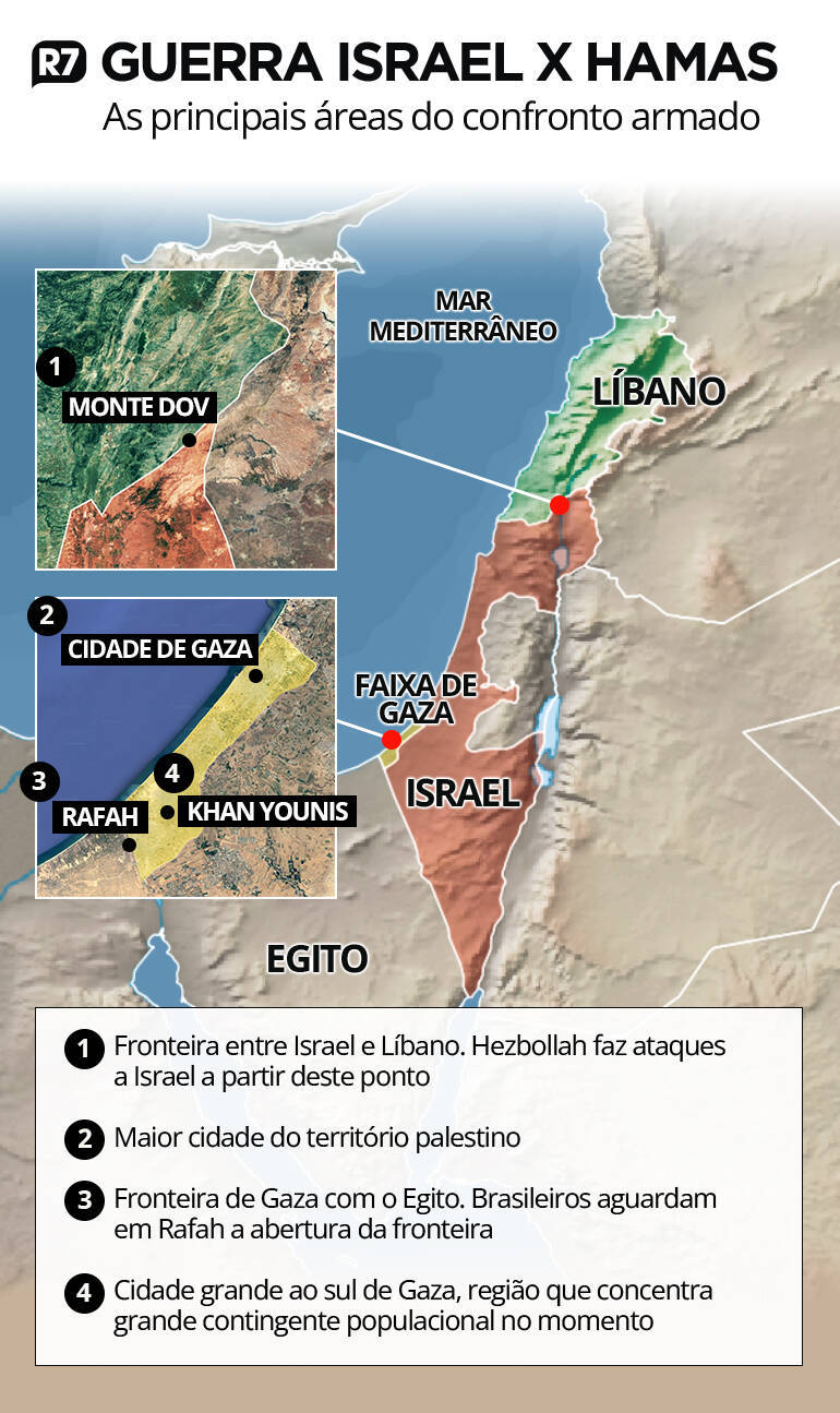 Palestina é reconhecida oficialmente como um país? Entenda divisão da  Cisjordânia - Notícias - R7 Internacional