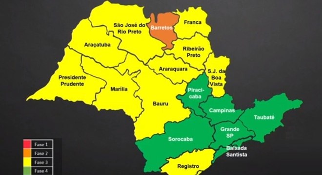 Grande SP e mais cinco regiões passam para a fase 4 verde do Plano SP