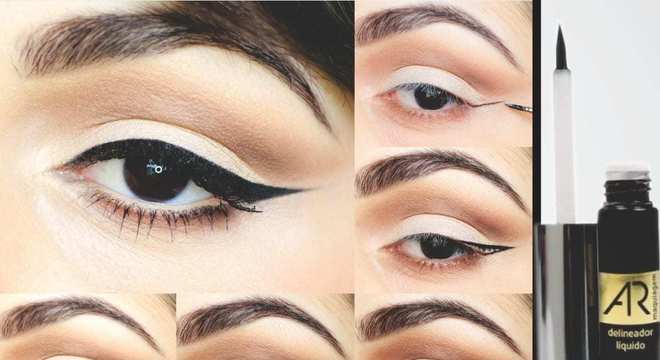 Maquiagem com delineador- Opções para se usar durante o dia ou à noite