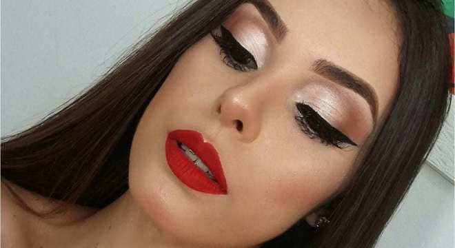 Maquiagem de Natal - confira cores e tendências para essa data!