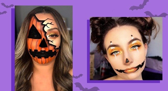 Maquiagens de Halloween: 14 ideias incríveis para se inspirar