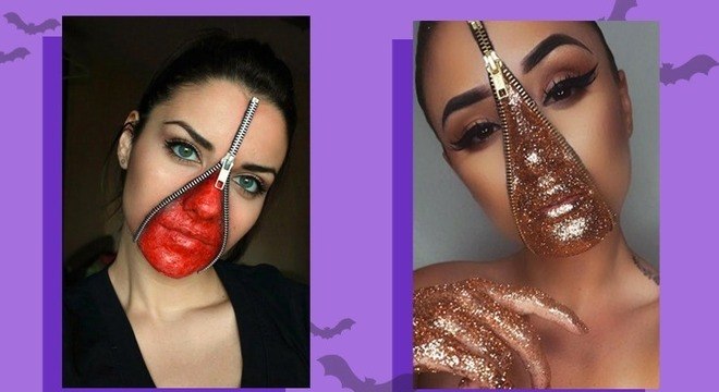 Maquiagens de Halloween: 14 ideias incríveis para se inspirar