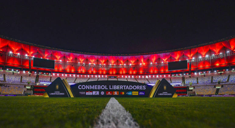 Maracanã pronto para receber Flamengo e Talleres pela Libertadores 