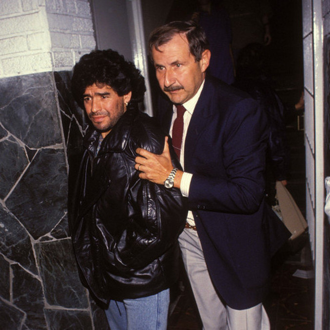 Em 1991, detido pelo porte de cocaína