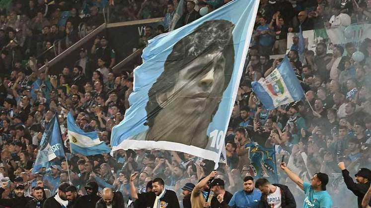 Maradona foi o grande nome da última conquista do Napoli pelo Campeonato Italiano, há 33 anos. 