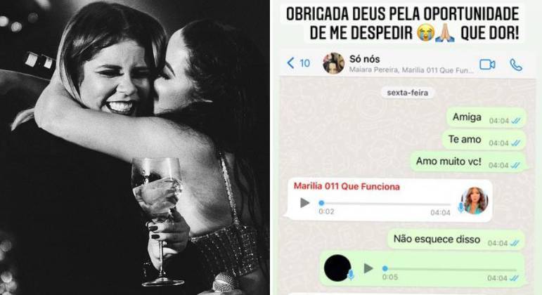 Maraisa mostra última conversa com Marília Mendonça: 'Que dor'
