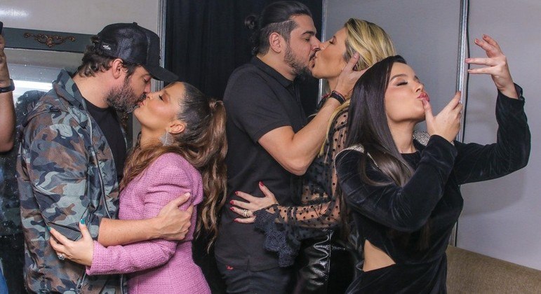 Fernando Zor e Maiara, Paula Vaccari e Cristiano e Maraisa