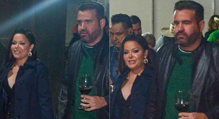 Maraisa e o novo namorado, Fernando Mocó