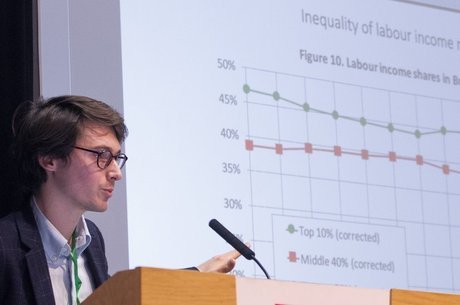 O economista irlandês Marc Morgan faz parte da equipe de Thomas Piketty e afirma que desigualdade de renda é "escolha política"