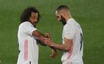 marcelo, benzema, real, real madrid