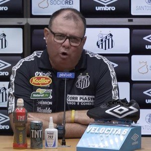 Marcelo Fernandes durante entrevista coletiva neste domingo