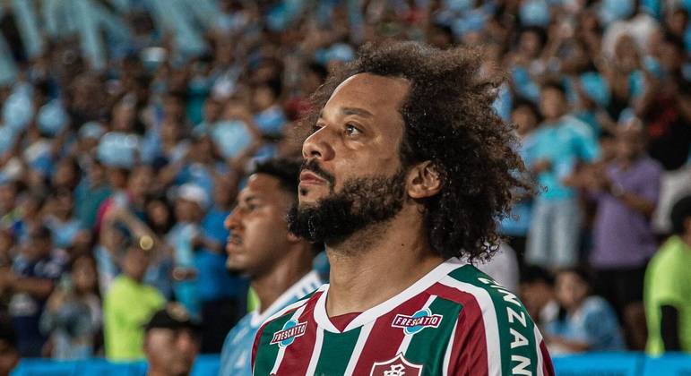 Marcelo reestreou pelo Fluminense na Libertadores