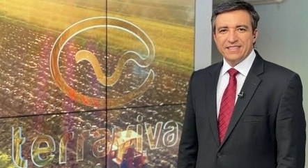 Márcio Campos é um dos apresentadores do Terra Viva