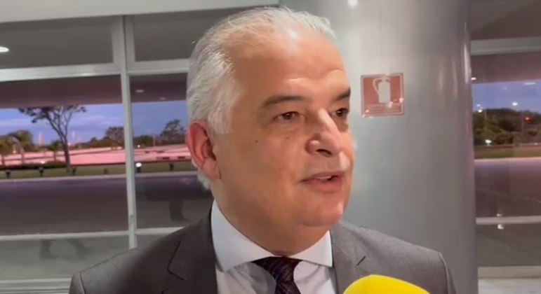 Márcio França, ministro de Portos e Aeroportos, durante entrevista nesta quinta-feira (19)