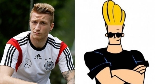 Marco Reus e Johnny Bravo