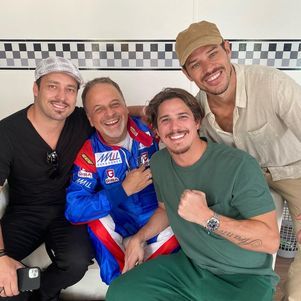 Rodrigo Andrade, Marcos Breda, Romulo Arantes Neto e José Loreto