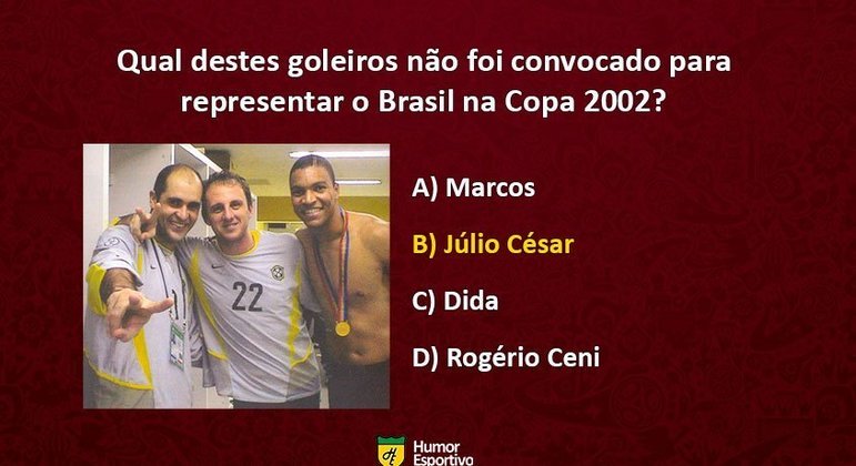 Quiz Futebol brasileiro, Desafio 2: Teste Seu Conhecimento.  #desafiocultural #futebol #copadomundo 