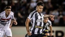 Lucas Lima marca, Santos vence Botafogo-SP e encaminha classificação na Copa do Brasil 